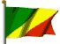 flagge von kongo republik