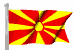Flagge von mazedonien