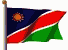 Flagge von namibia