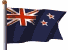 Flagge von neuseeland