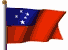 Flagge von samoa