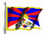 Flagge von tibet