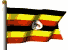 Flagge von uganda