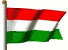 Flagge von ungarn
