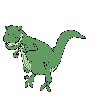 animierte Gifs Dinosaurier